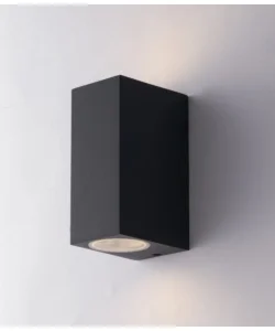 Applique "qubo" alluminio antracite, 15,1x6,7x9,3 cm Miglior Prezzo